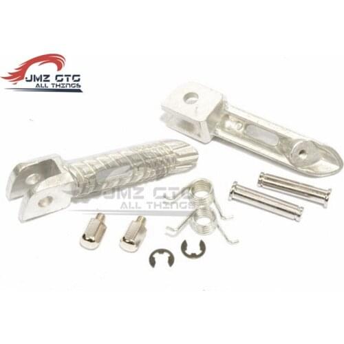 Motorcycle Footrests Foot Pegs Pedals Rest Footrests For Suzuki GSR400 600 GSXR600 750 GSXR1000 GSX1300R b-king Hayabusa