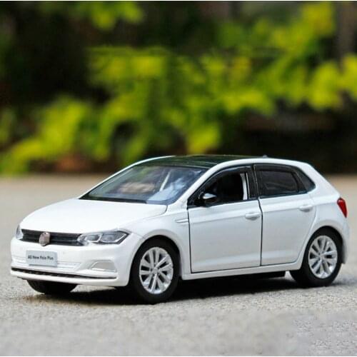 1:32 New Polo-PLUS Simulation Toy Vehicles Model Alloy Children Toys Genuine License Collection Gift Off-Road Car Kids