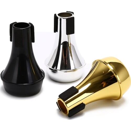 New 1PC Plastic Light Weight Practice Trumpet Straight Mute Silencer For Instrument