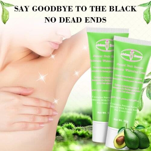 Underarm Whitening Cream Body Armpit Brightening Cream Refreshing Deodorant Cream Legs Knees Body Dark Skin Whitening Cream