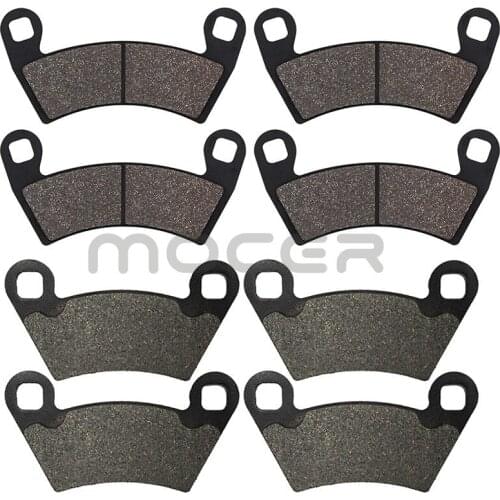 Motorcycle Front and Rear Brake Pads for POLARIS 800 Ranger RZR-4 EPS 2010-2013