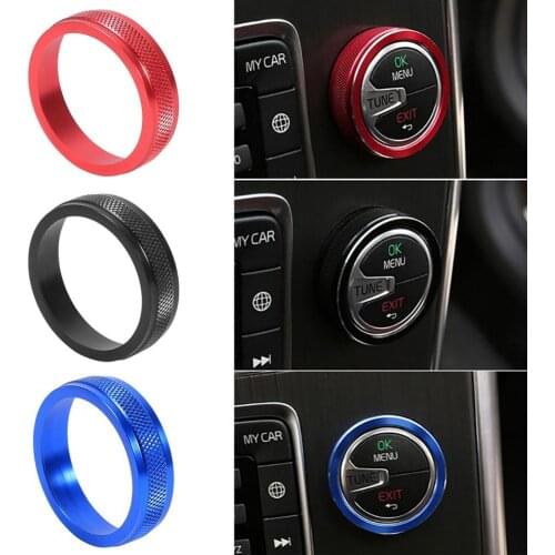 Dropshipping Car Air Conditioning Control Switch Knob Cover for Volvo XC60 V40 V60 S60 S80