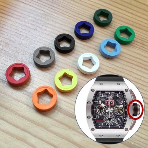 Watch crown rubber ring for RM Richard Mille original authentic watch RM011 RM035 RM055 replacement parts tools