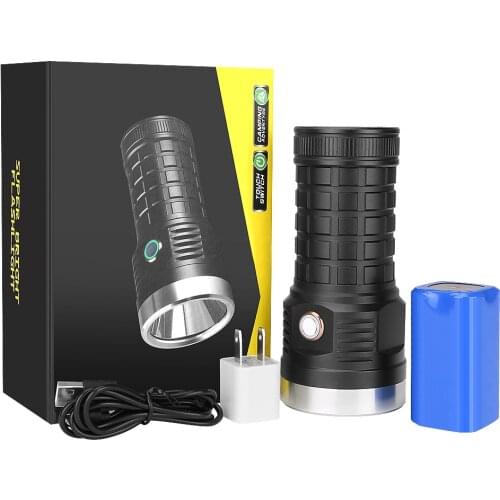 Super Powerful Tactical Flashlight 5 Modes P70 LED Torch USB Rechargeable 18650 Linterna IPX6 Waterproof Exploring Lantern