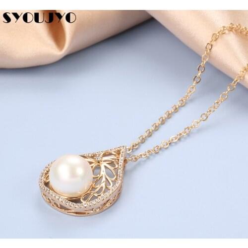 Женские ожерелья из жемчуга SYOUJYO China At AliExpress