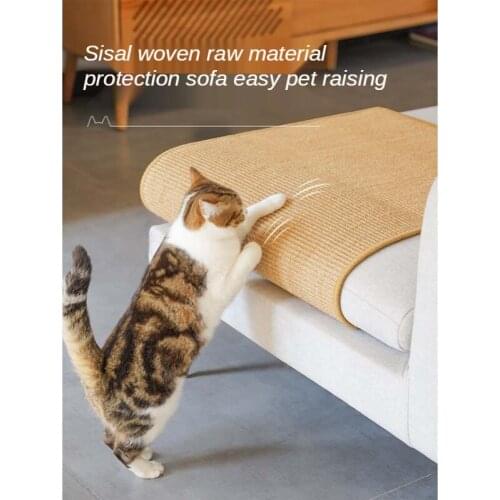 Cat Scratch Board Toy Sisal Cat Grinding Claws Mat Scratching Post Pad for Cats Protecting Furniture Cat Scratcher Toy Mat Bed