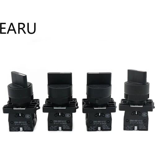 XB2-ED21 XB2-ED25 XB2-ED33 XB2-ED53 2/3 Position 1NO/1NC 1NO/2NO Latching Self-Lock Momentary Selector Rotary Push Button Switch