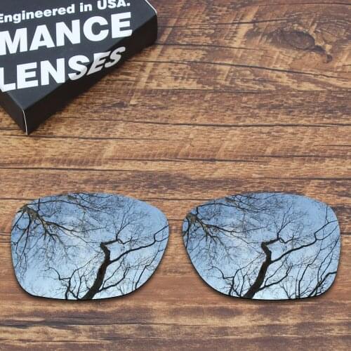 ToughAsNails Polarized Replacement Lenses for Oakley Catalyst Sunglasses Metallic Silver Color (Lens Only)