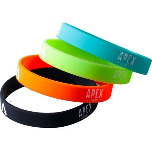 Game APEX LEGENDS logo Bracelet Women Men Silicone Bracelet Fashion Wristband 4 Colors Option