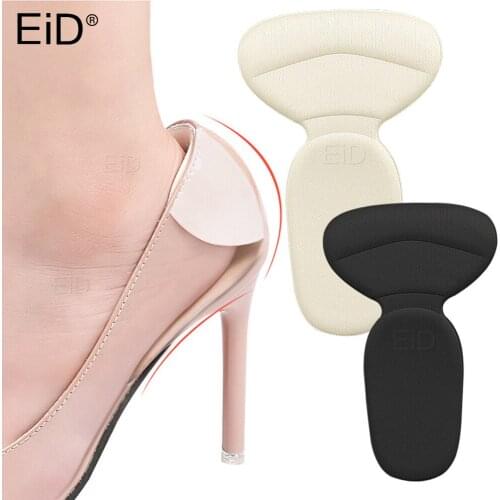 1Pair Sponge T-Shape High Heel Grips Liner Arch Support Orthotic Shoes Insert Insoles Foot Heel Protector Cushion Pads for Women