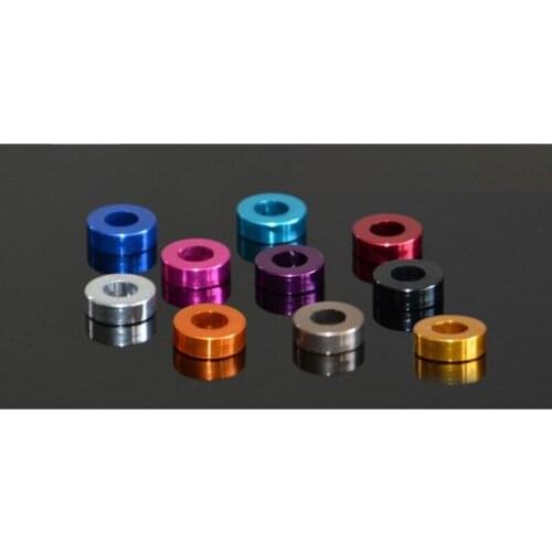 20Pcs M3 Adjustment Thick Decorative Gasket Color Aluminum Alloy Gasket