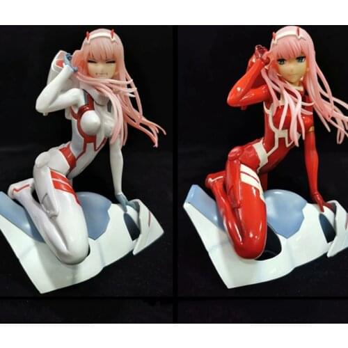 Anime DARLING in The FRANXX Zero Two 2 PVC Action Figure Japanese Anime Figure Statue Collection Christmas Doll Gifts