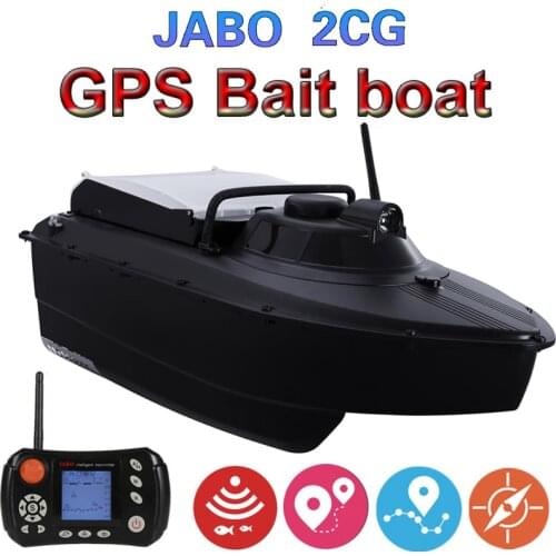 Upgraded JABO 2CG 36A 20A 10A 2AN 10A 20A 5AG GPS Sonar Auto Return Fishing Bait Boat 2.4G GPS Sonar Fish finder (8nests)