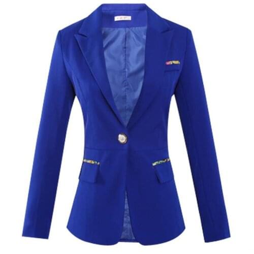 Blazers Women Suits New 2021 Blazer Women Suit Spring And Autumn Womens Jackets Short Slim Coats Female Jacket White Black