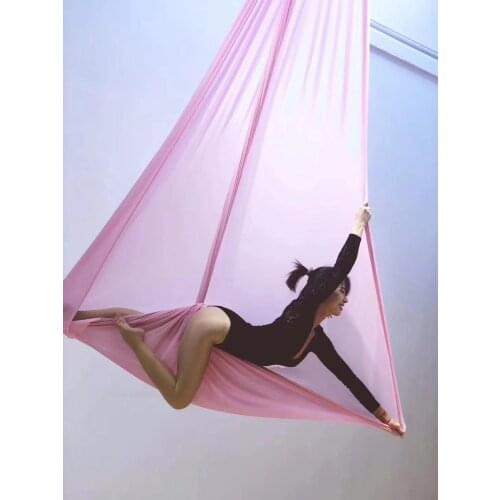 4m*2.8m Flying-Aerial Yoga Hammock Fabric Swing Latest Multifunction Anti-gravity Yoga belts for yoga training Yoga for sport