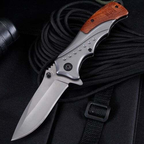 Mountaineering outdoor pocket knife peeled opening survival sharp folding knife fruit knife tool
