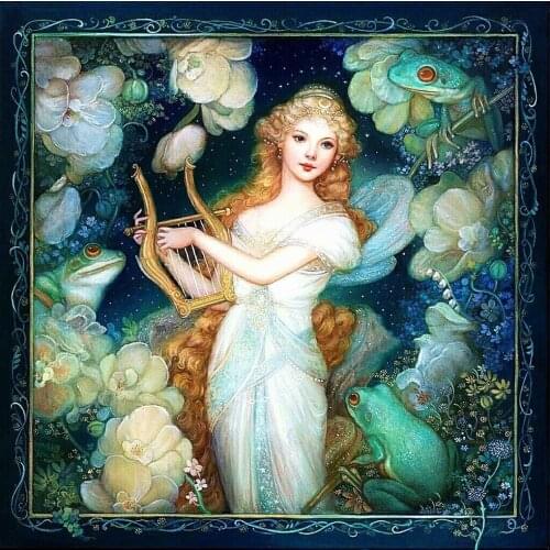 Beautiful Anime Mermaid Top Quality Embroidery Needlework Sewing 14CT Unprinted Cross Stitch Kits DIY Handmade Art Home Decor