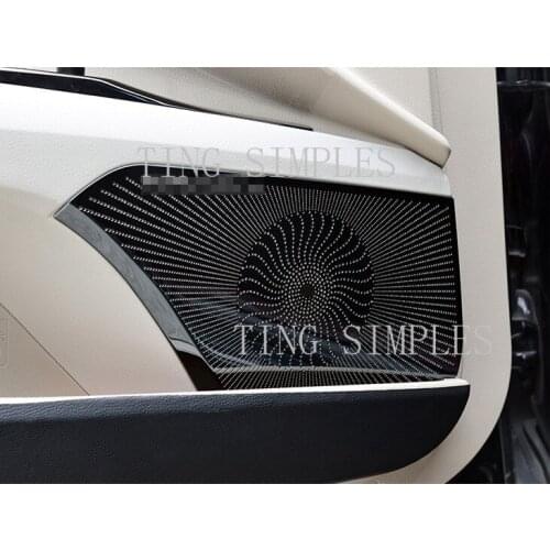 For Toyota Camry 2018 2019 2020 Car door audio speaker cover decoration Loudspeaker frame Interior modified speaker Accessories