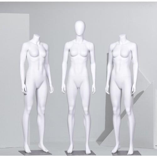 Sports Muscle Doll Model Full Body Female Mannequin Headless