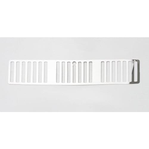 Stainless Car Exterior Front Windshield Wiper Below Trim Panel Grill Windshield Channel Decoration for 1997-2006 JeepWrangler TJ