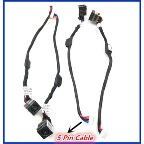 New Laptop DC Power Jack Cable Charging Port Connector Plug Socket Wire Cord For Dell Latitude E6530 E6540