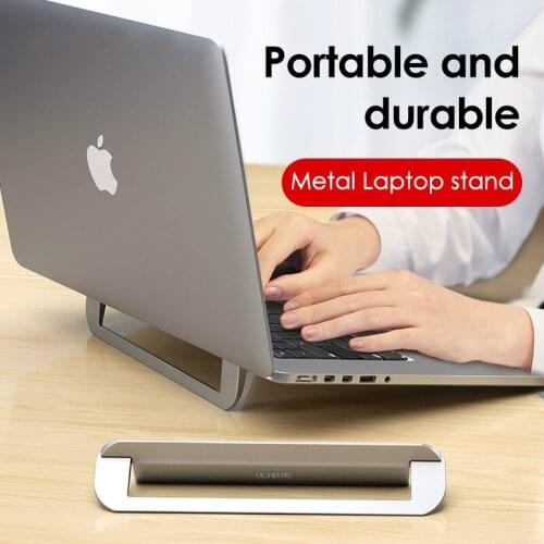 OYIXINGER Laptop Stand For MacBook Air Pro Foldable Desktop Laptop Stand Holder Portable Aluminum Alloy Cooling Laptops Bracket