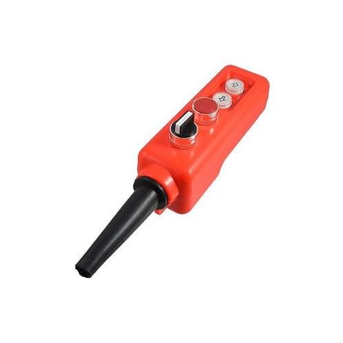 On/Off/On Selector Momentary Up Down Red Hoist Pushbutton Switch Control Station