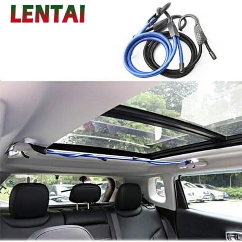 LENTAI 1PC Car Adjustable Tensioning Rope Indoor Clothesline For BMW E60 E36 E46 E90 E39 E30 F30 F10 F20 X5 E53 E70 E87 E34 E92