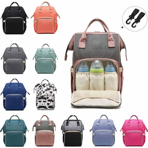 Diaper Bag Mommy Large Capacity Designer Baby Nappy Bag Baby Care Bag for Mother Kid Fashion Travel Backpack Nursing Bag baby