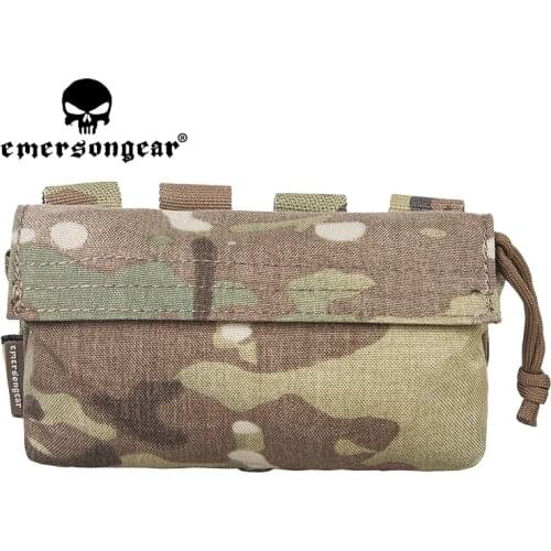 EMERSONGEAR Tactical Communication Pouch 306ML Molled Belt Waist Pack Bag Military Pack Combat Gear Army Training Shooting MOLLE