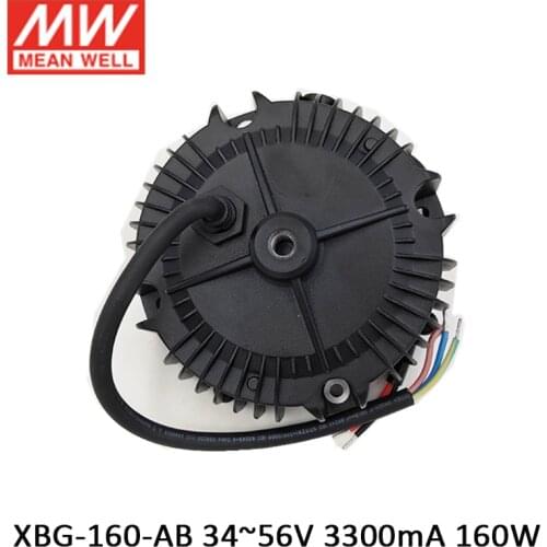 MEAN WELL XBG-160-AB 34~56V 3300mA 160W Dimmable LED Power Supply constant power adjustable Dimming LED Driver waterproof IP67