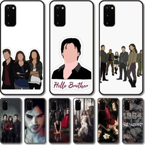 TV star Phone cover hull For SamSung Galaxy S 8 9 10 20 21 Plus note 5G Lite Ultra Black Shell Cover