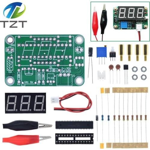TZT 1 Set DC 3.5 ~ 25V VOT-8 DIY Voltmeter Kit Voltage Meter DIY Electronic Production Suite