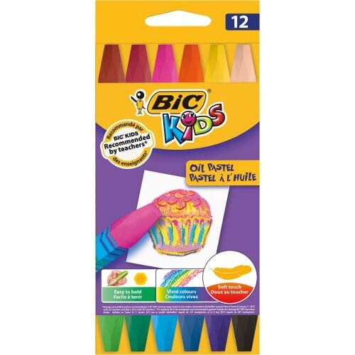 12 li pastel paint bic