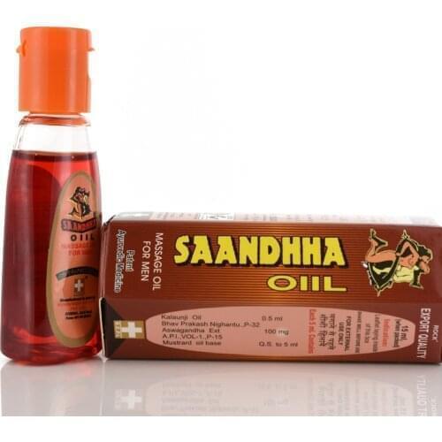 5Pcs Saandhha Oil Indian God Lotion Men Enlarge Cock Cream Erection Spray Big Dick Enlargement Massage Gel Increase Growth 15ML