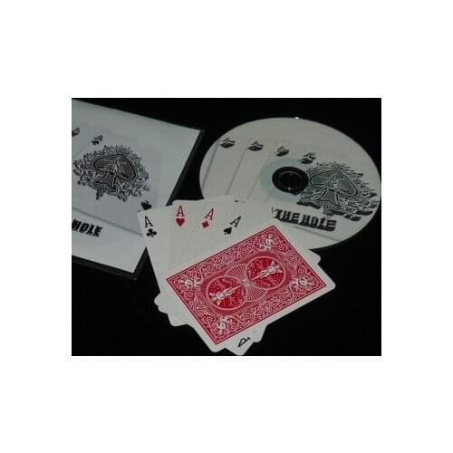 Free shipping Ace In The Hole (DVD and Gimmick Card) -- Card Trick Magic
