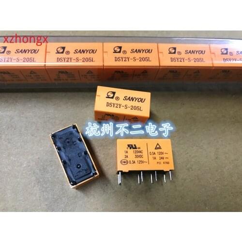 DSY2Y-S-205L relay 8 pines 1A120VAC para HFD27-005-S