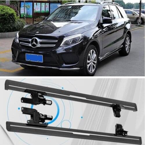Electric Automatic Running Boards Side Step For Benz GLE W166 GLE320 GLE400 GLE450 2015-2018 High Quality Auto Accessories