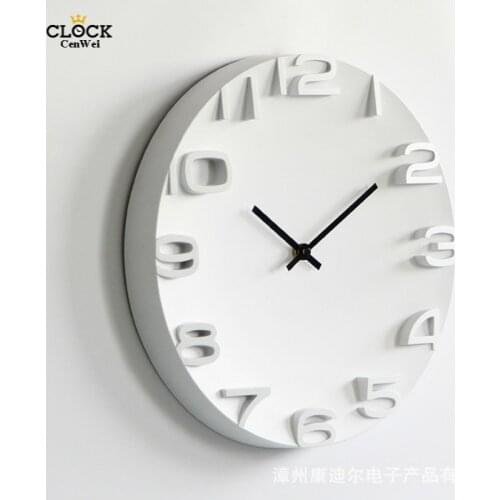 Creative 3D Wall Clock Modern Design Living Room Decoration Nordic Brief Hanging Quartz Clocks Big Wall Watch Home Decor Silent