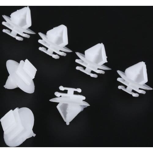 50Pcs D-150 Door Trim Clips Panel Mounting Clips Holder New Elysee Auto Interior Panel Fastener Clip Fit For Citroen Peugeot 206