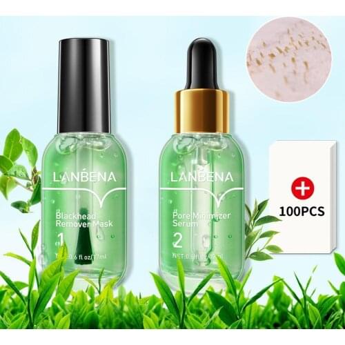 Nose Blackhead Remover Mask Deep Cleansing Skin Care Shrink Pore Mask Blackhead Removal Solution Contraction Combination Suit