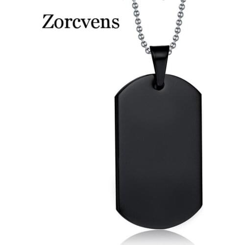 Modyle Gold-Color Fashion Mens Titanium 316L Stainless Steel Necklaces Pendants for Man and Woman