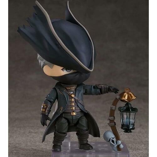 NEW Anime Bloodborne Figure Q version 1279 PVC Action figure The Old Hunter Sickle Hunter Collection Model Doll Gift