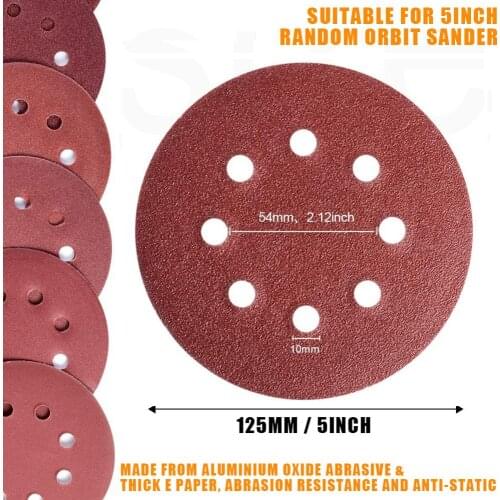 NEW Mouse Sandpaper Mouse Sander Pads 50 PCS Mouse Detail Sander Sandpaper