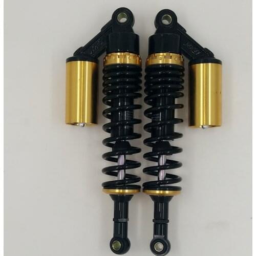 330mm USIVERSAL 7MM SPRING REAR AIR/NITROGEN SHOCK ABSORBERS FOR HONDA CB400/SF CB400 VTEC BLACK