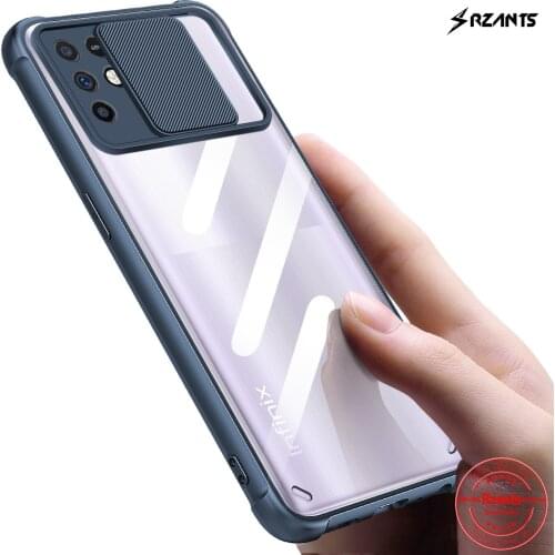 Rzants For Infinix Note 10 Infinix Note 10 Pro Case [Lens Protection] Slim Crystal Clear Cover Soft Casing