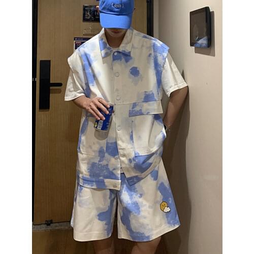 SYUHGFA Mens Summer Tracksuits