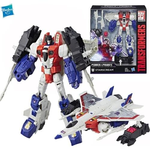 Hasbro Transformers V-Class Starscream Tianyuan Power Supernatural Power Genuine Leader Children Gift Collection Robot Model