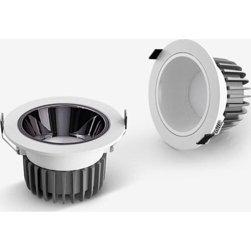 Recessed led ceiling light, anti-glare spotlight, luxury, high-end, for clubs and cob