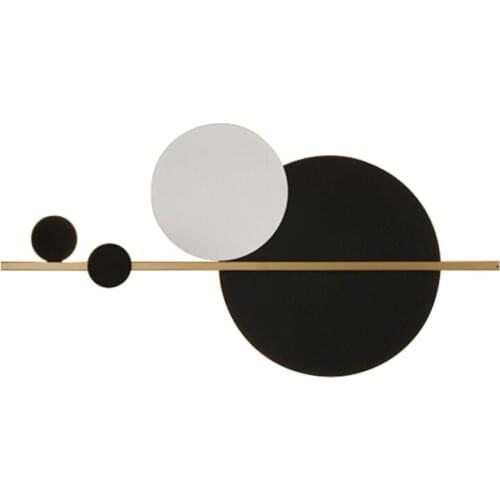 Northern Europe Iron Gold Wall Lamp Green Hotel Room Parlor Study Master Bedroom Creative Personality High-end Atmosphere LED